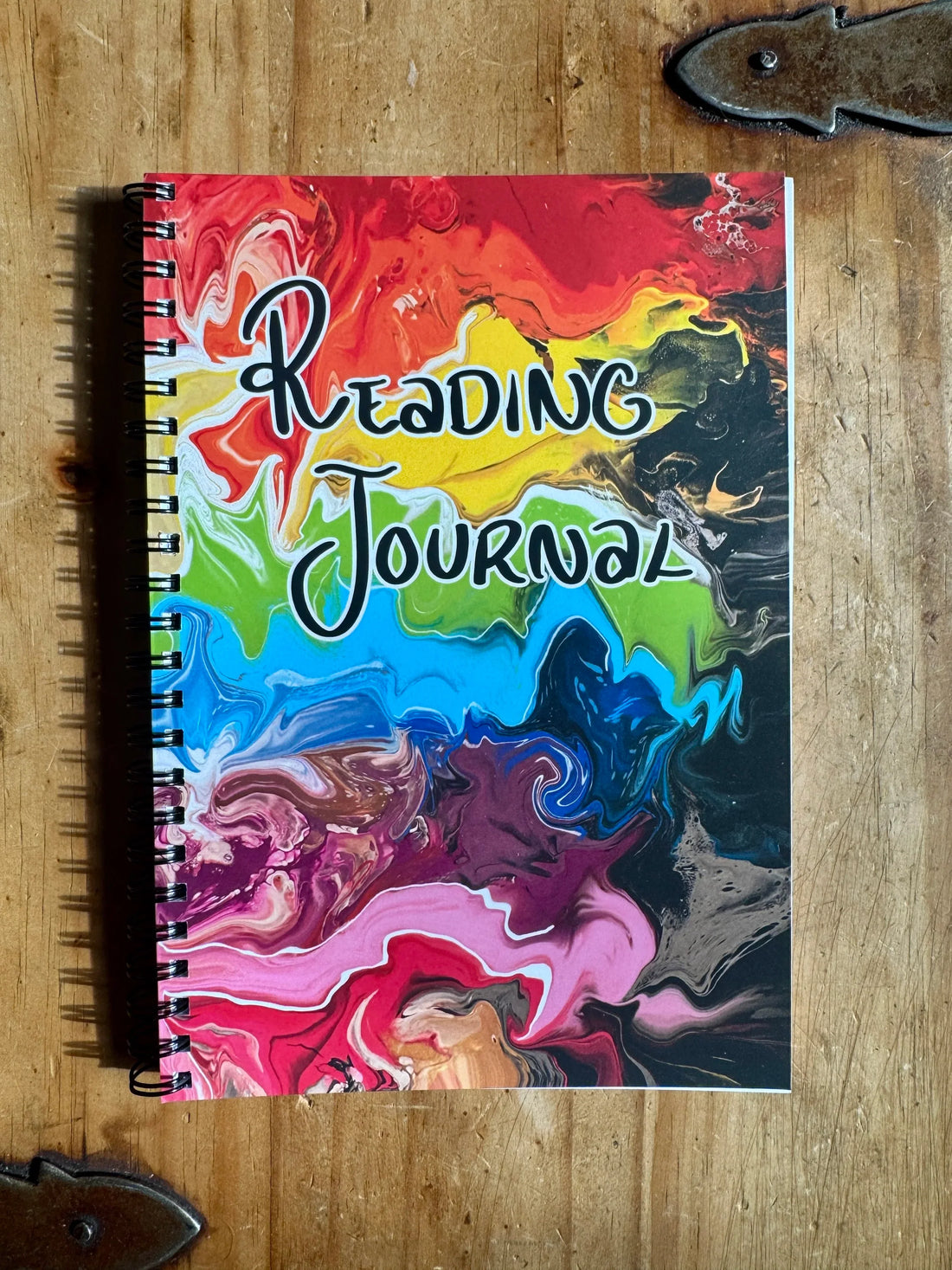 Rainbow Reading Journal – Progress Pride Book Tracker, 100 Pages, 200 Entries