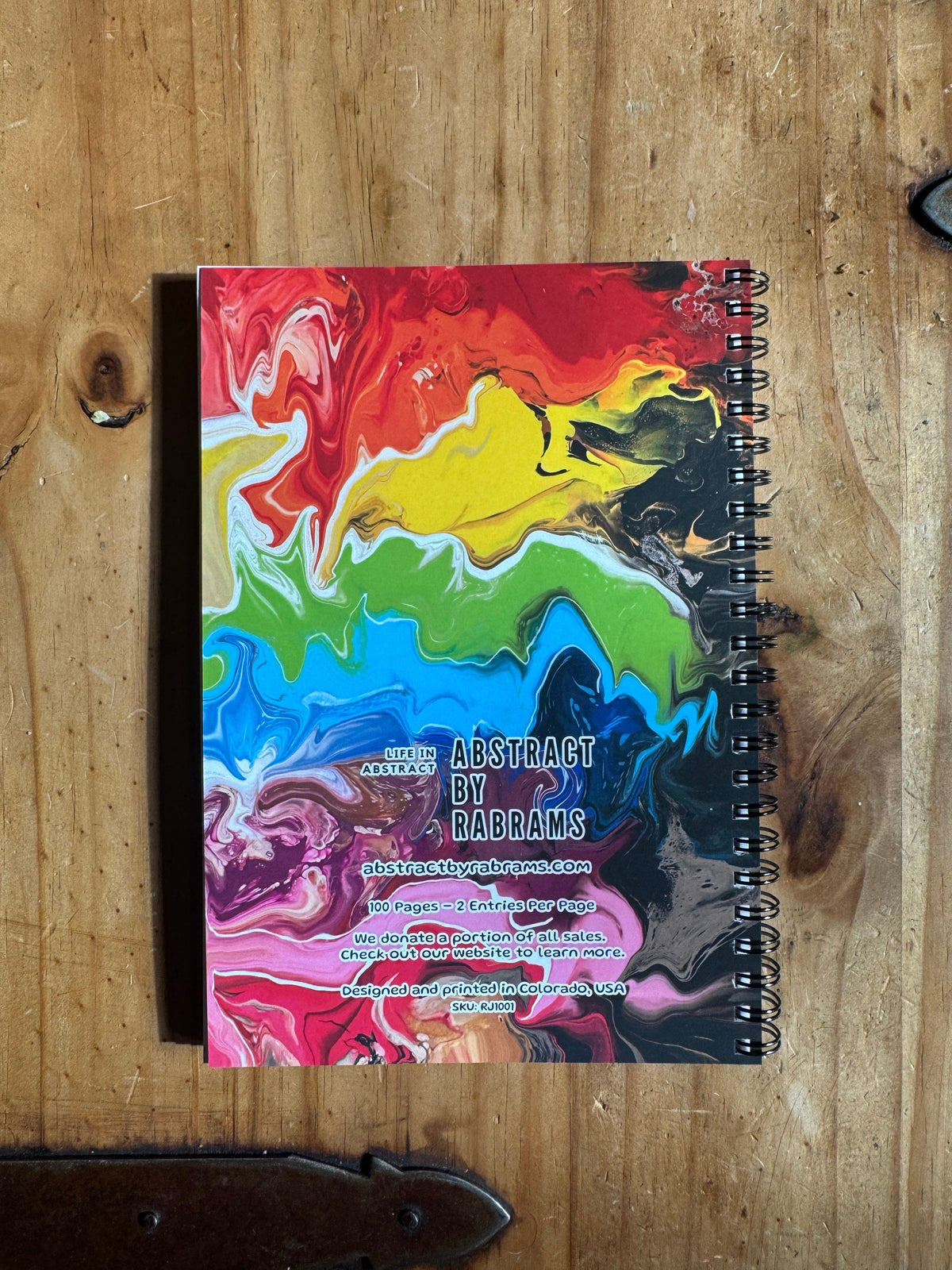 Rainbow Reading Journal – Progress Pride Book Tracker, 100 Pages, 200 Entries