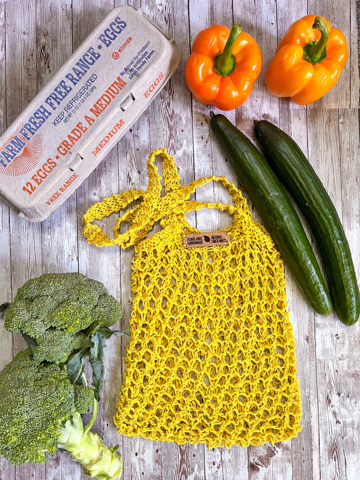 Recycled Cotton Market Tote