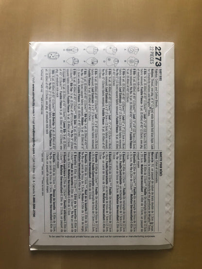 Simplicity Pattern 2273