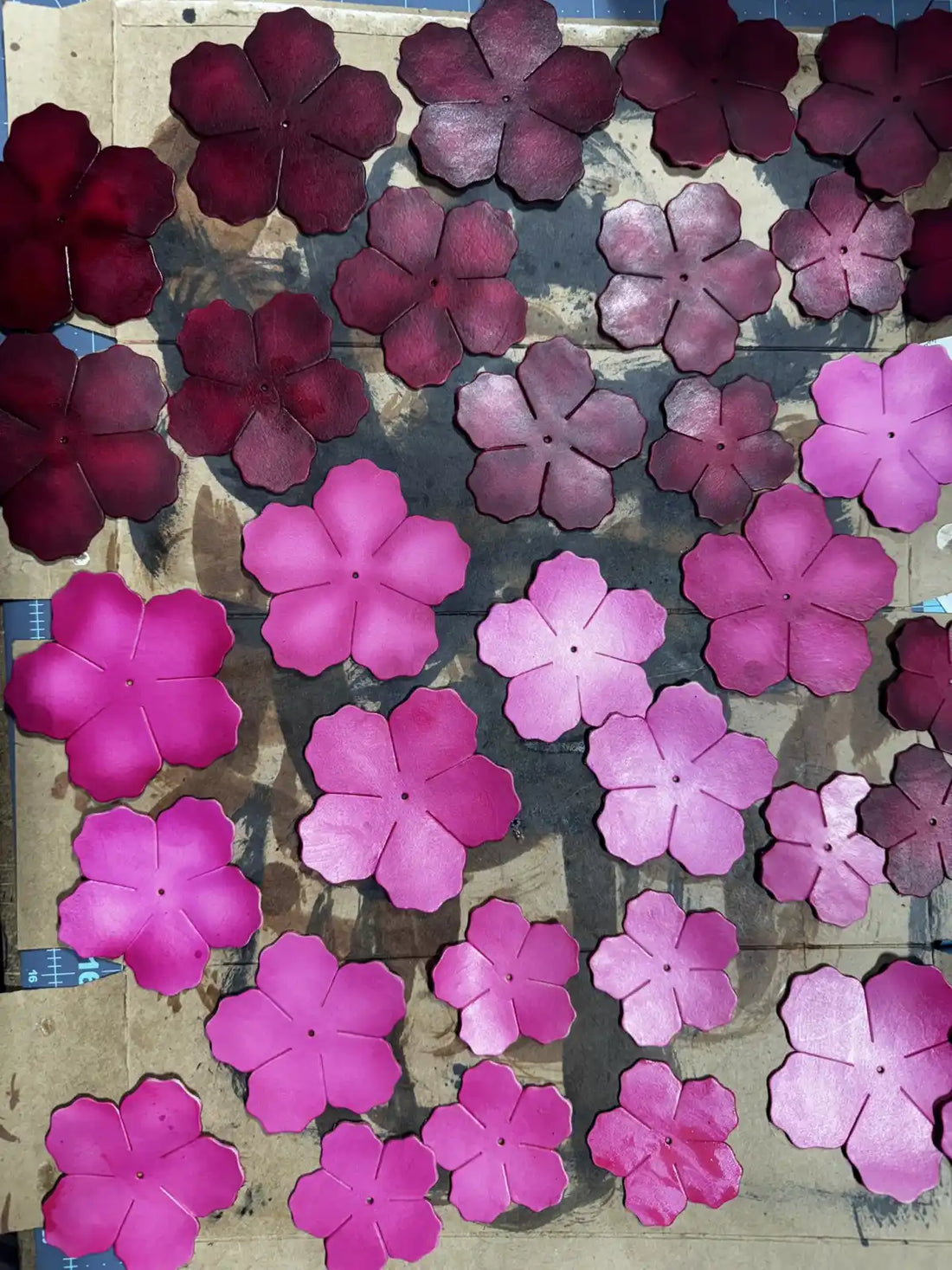 Leather Flowers