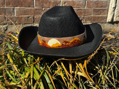 Safari Sunset Beaded Hat Band