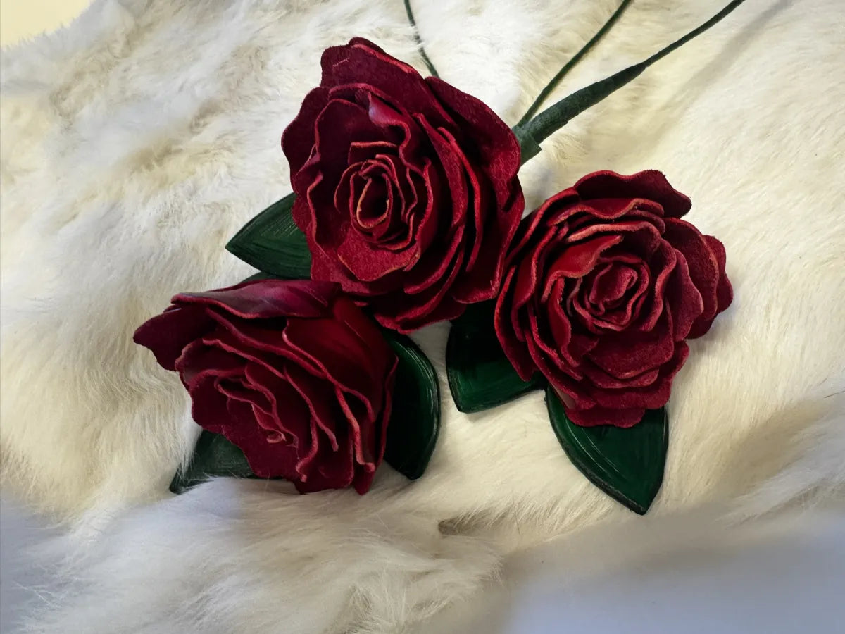 Leather Flowers
