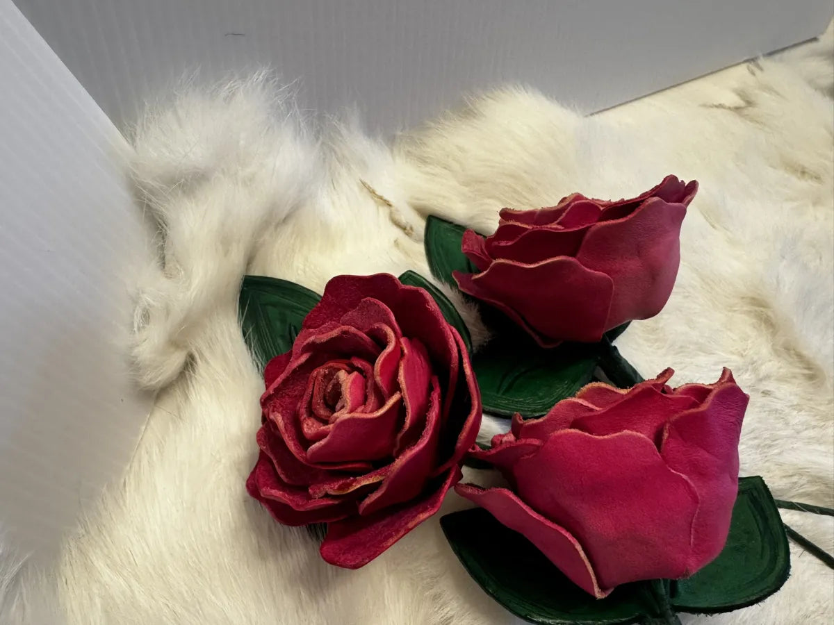 Leather Flowers