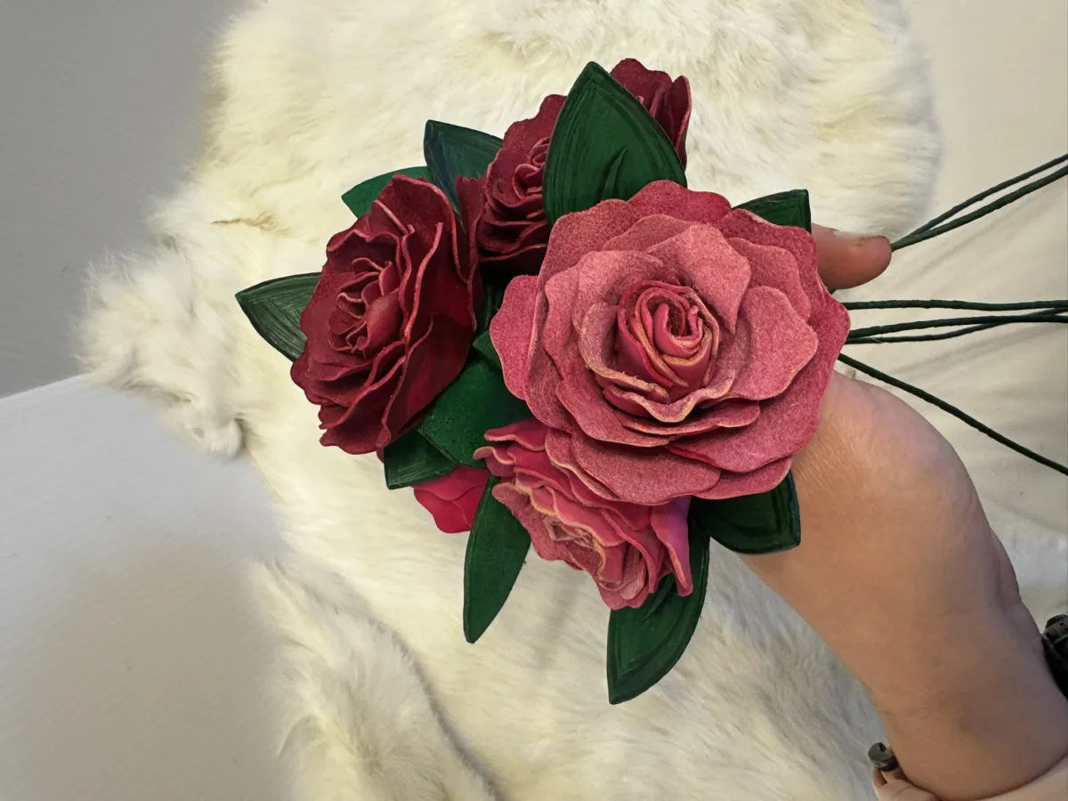 Leather Flowers