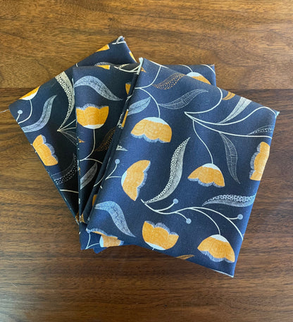 Moon Bloom Organic Cotton Fat Quarters