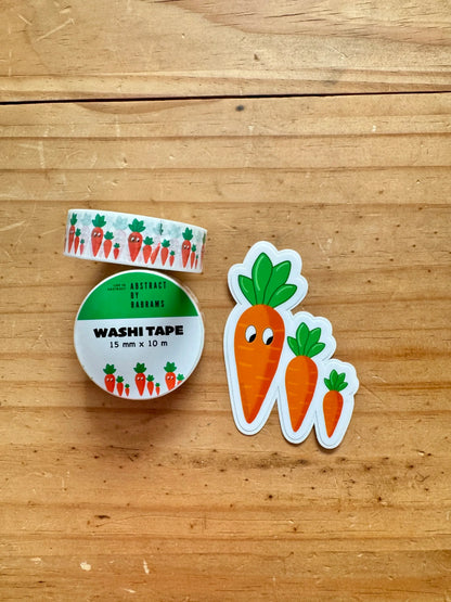 Carrot Washi Tape