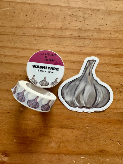 Garlic Washi Tape