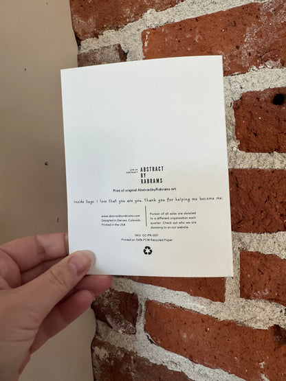 Subtle Nonbinary Parent Greeting Card - "To my _______"