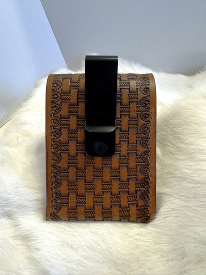 Clip On Wallet with Snap Closure