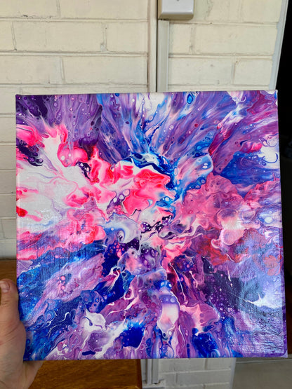 Bisexual Pride Painting You are Loved 