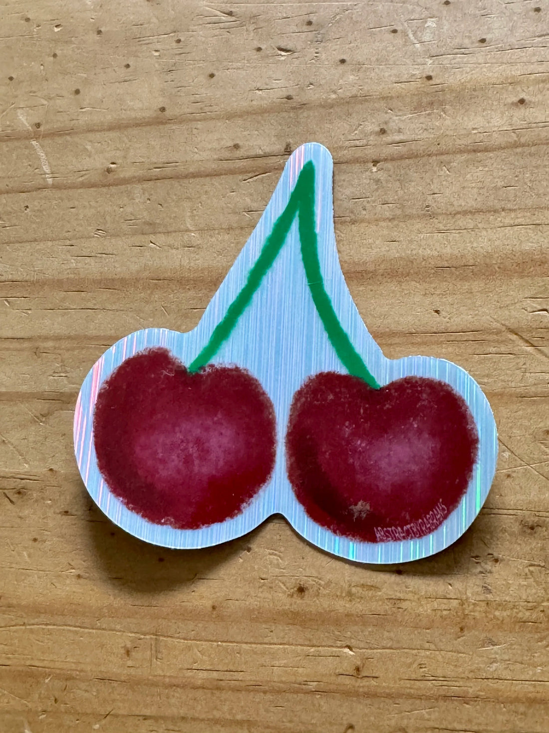 Hand Drawn Cherry Sticker