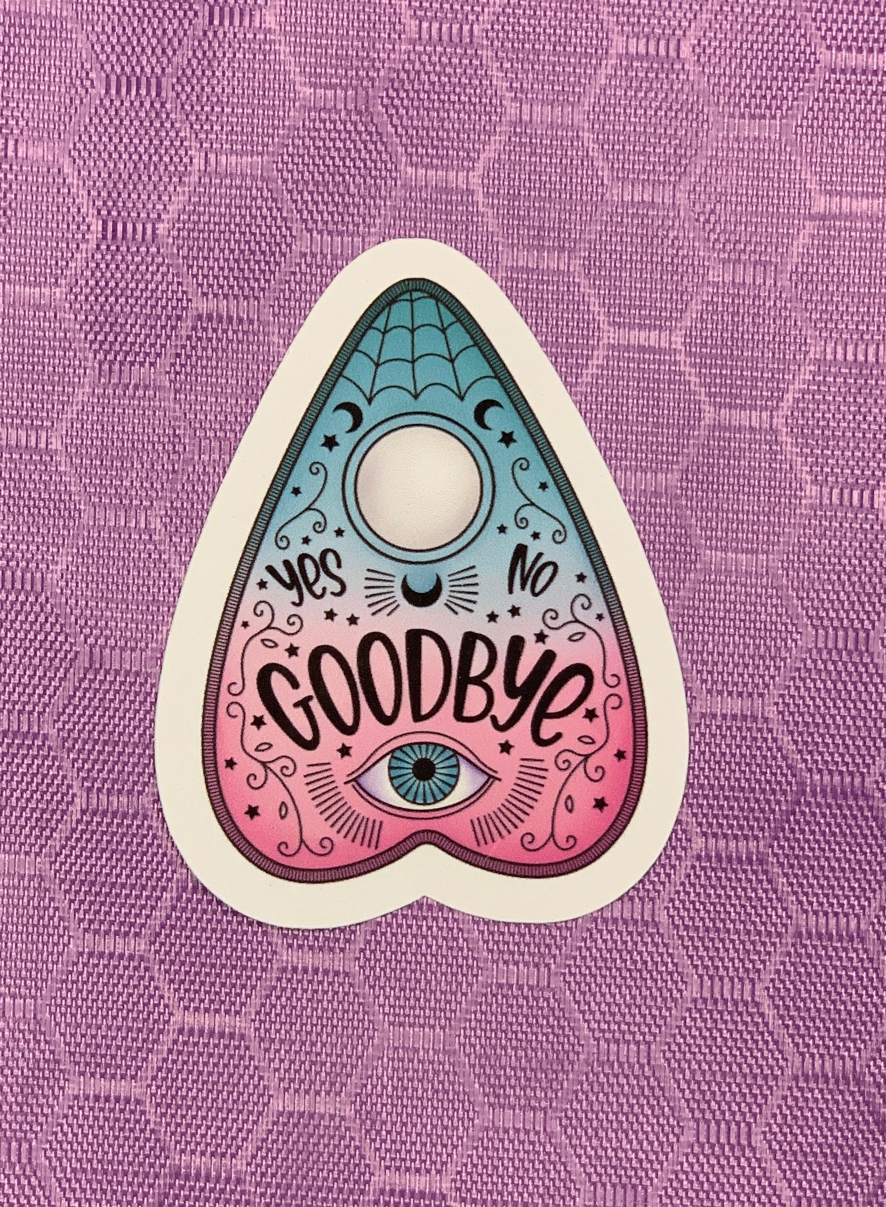 Pastel Goth Planchette Sticker