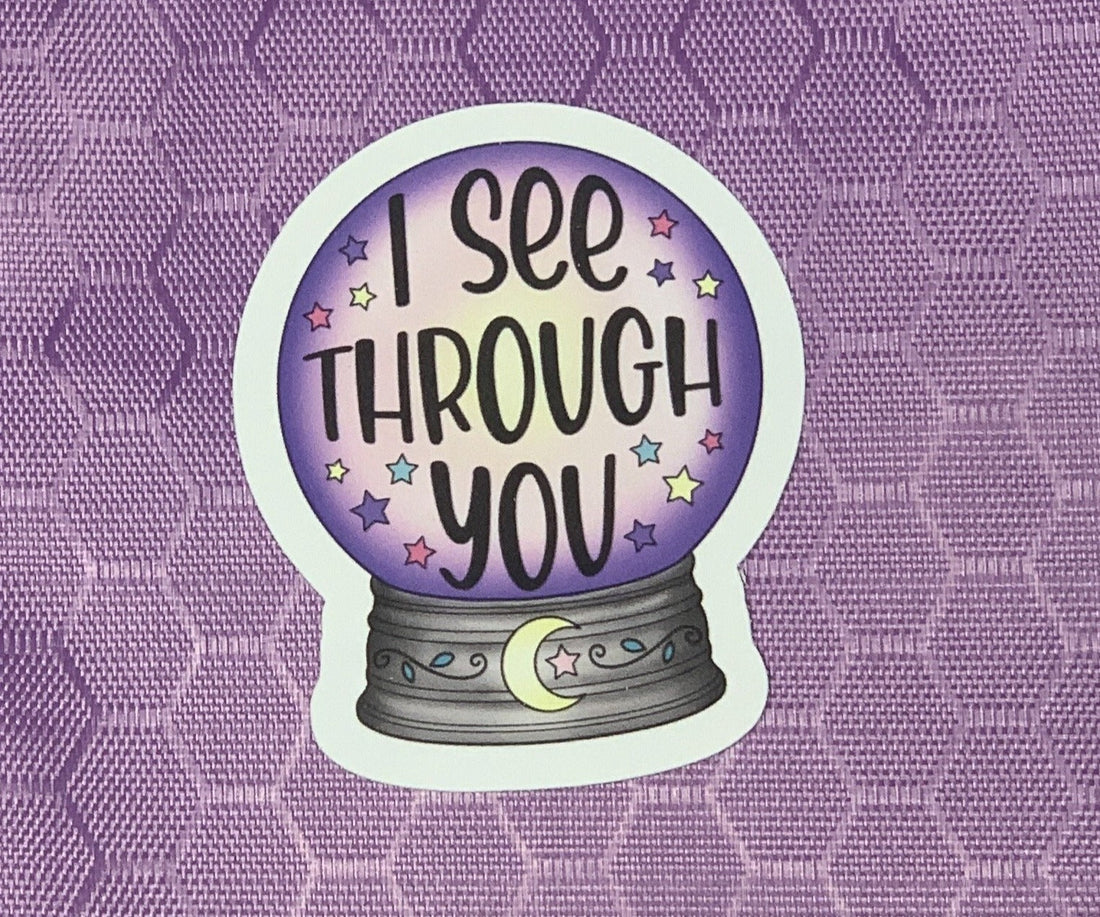 Crystal Ball Sticker