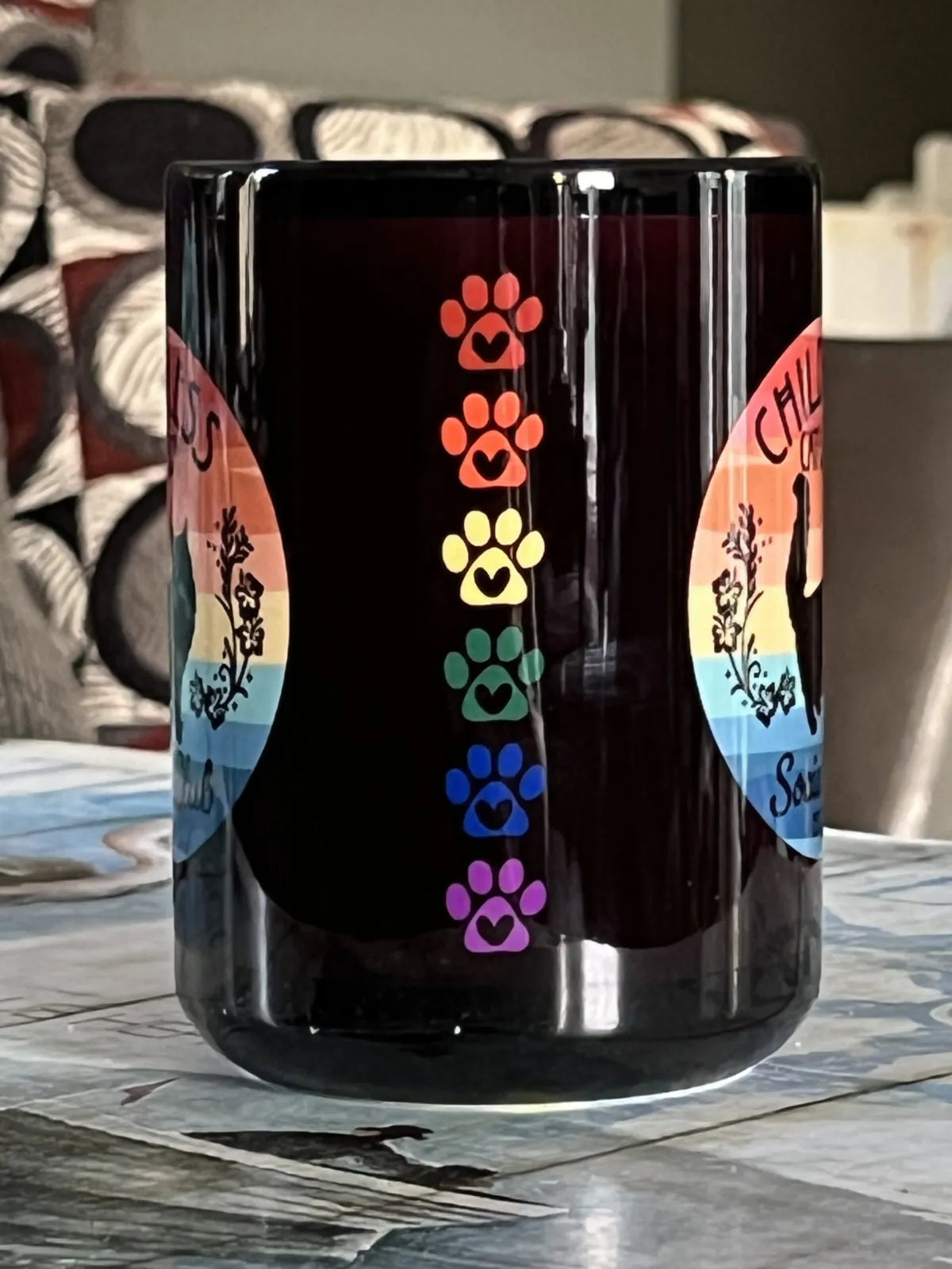 Childless Cat Lady Social Club - 15oz Beveled Ceramic Coffee Mug