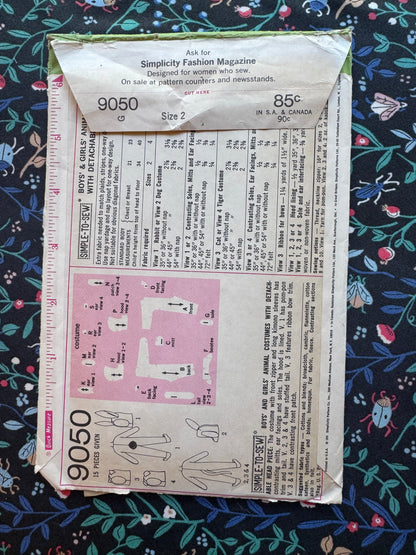 Simplicity 9050 Sewing Pattern