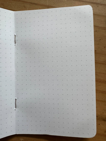 Blue Pink Purple Dot Pocket Notebook - 3.5"x5.5" - LGBTQ+