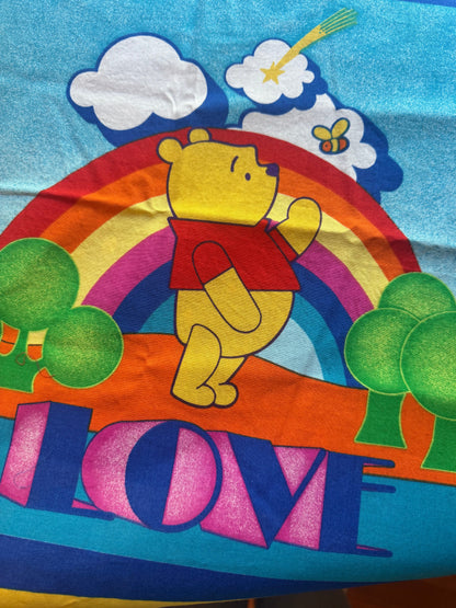 Winnie the Pooh Cotton Fabric Panel 