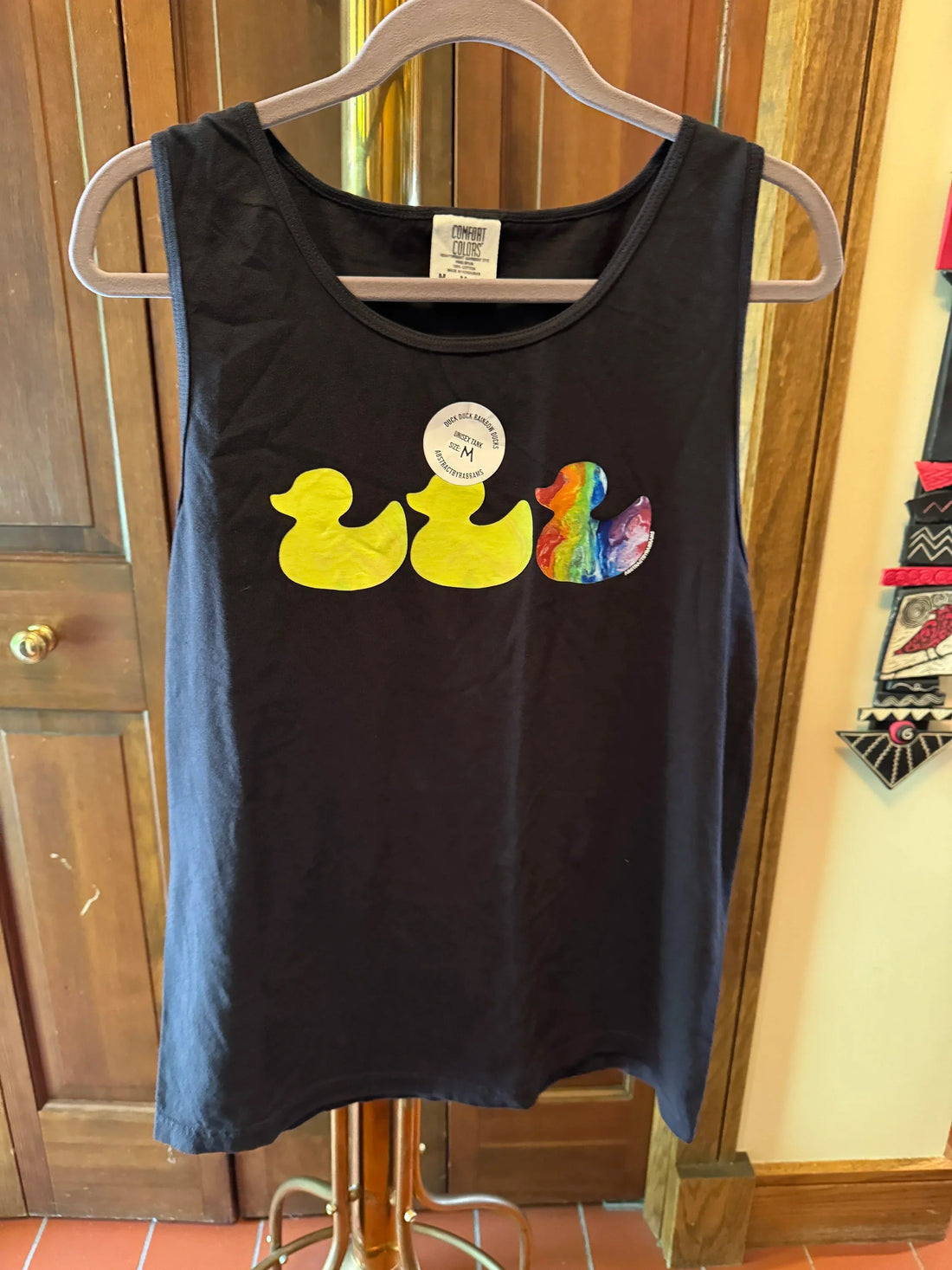 Rainbow Duck Unisex Tank