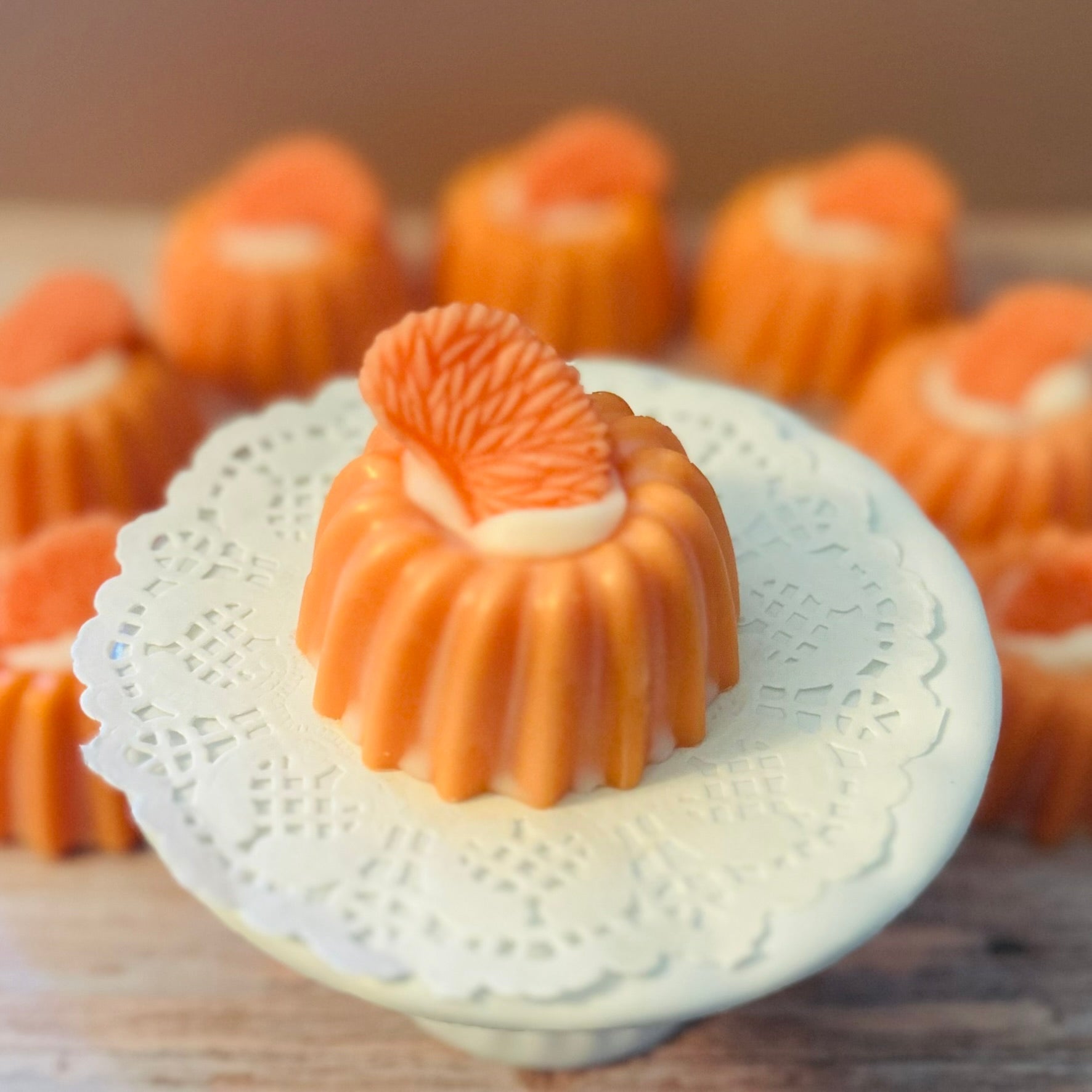 orange-chiffon-mini-cake-wax-melts-orange-citrus-bakery-the-kine-collective