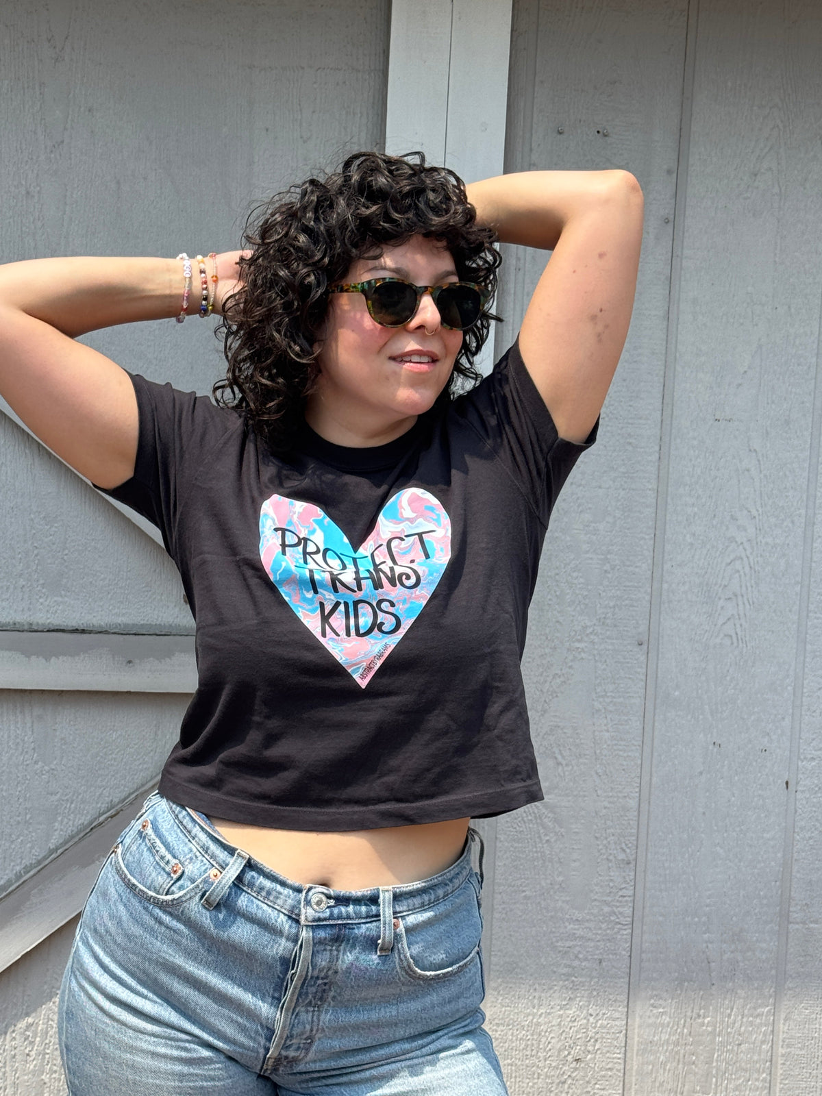 Protect Trans Kids Boxy Tee