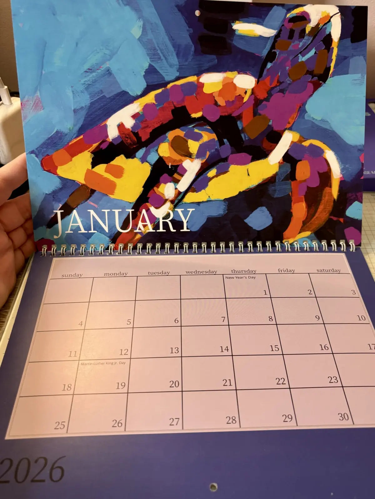 2026 Wall Calendar art prints