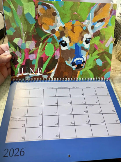 2026 Wall Calendar art prints