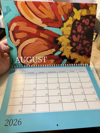 2026 Wall Calendar art prints