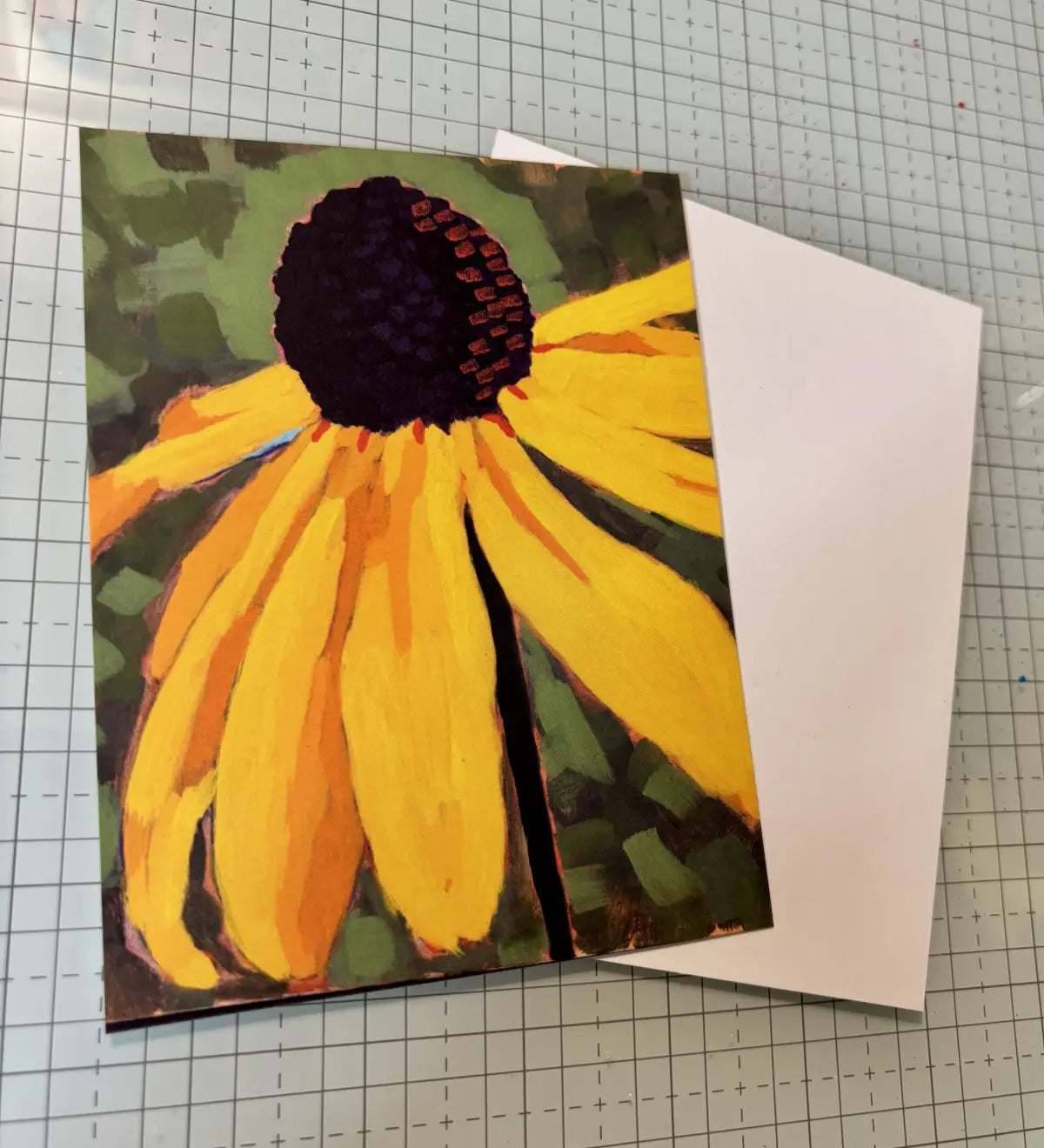 Black-eyed Susan set of 5 note cards, with envelopes