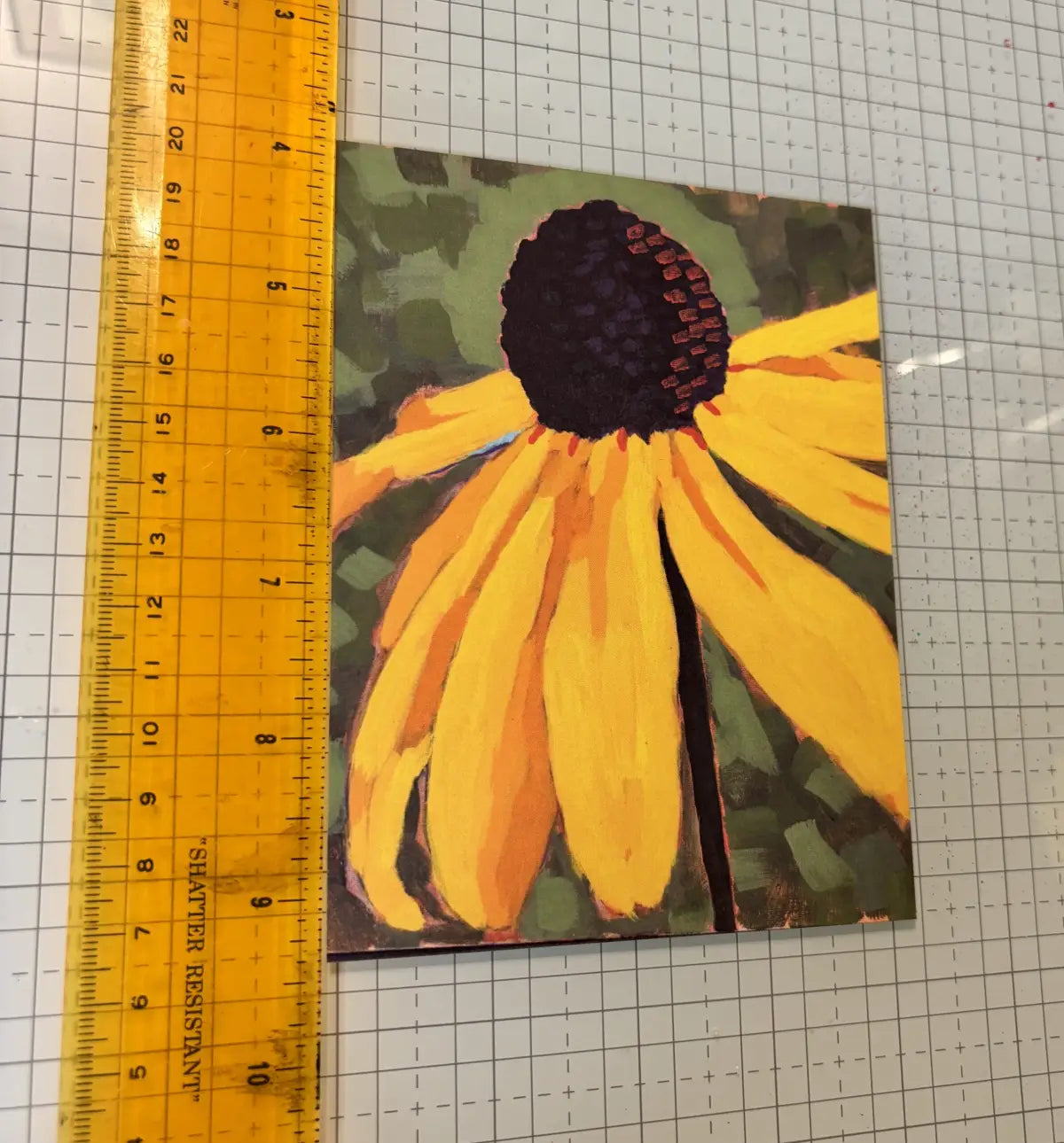 Black-eyed Susan set of 5 note cards, with envelopes