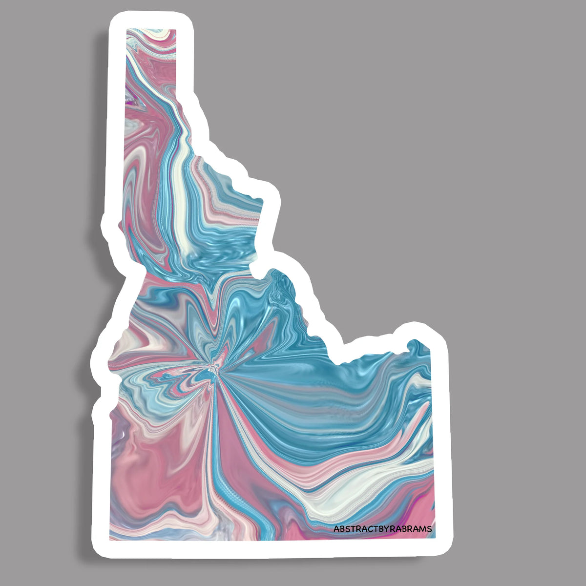 Idaho State Sticker - Vinyl - Waterproof - LGBTQ - Trans