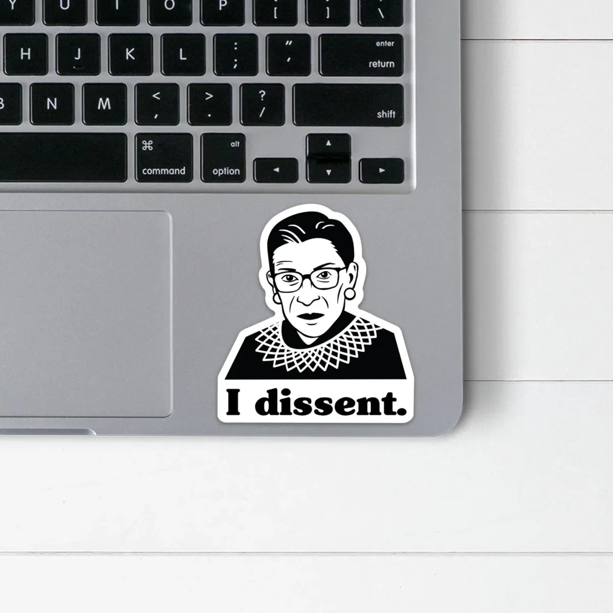 Ruth Bader Ginsburg I Dissent Sticker - Resistance Nation