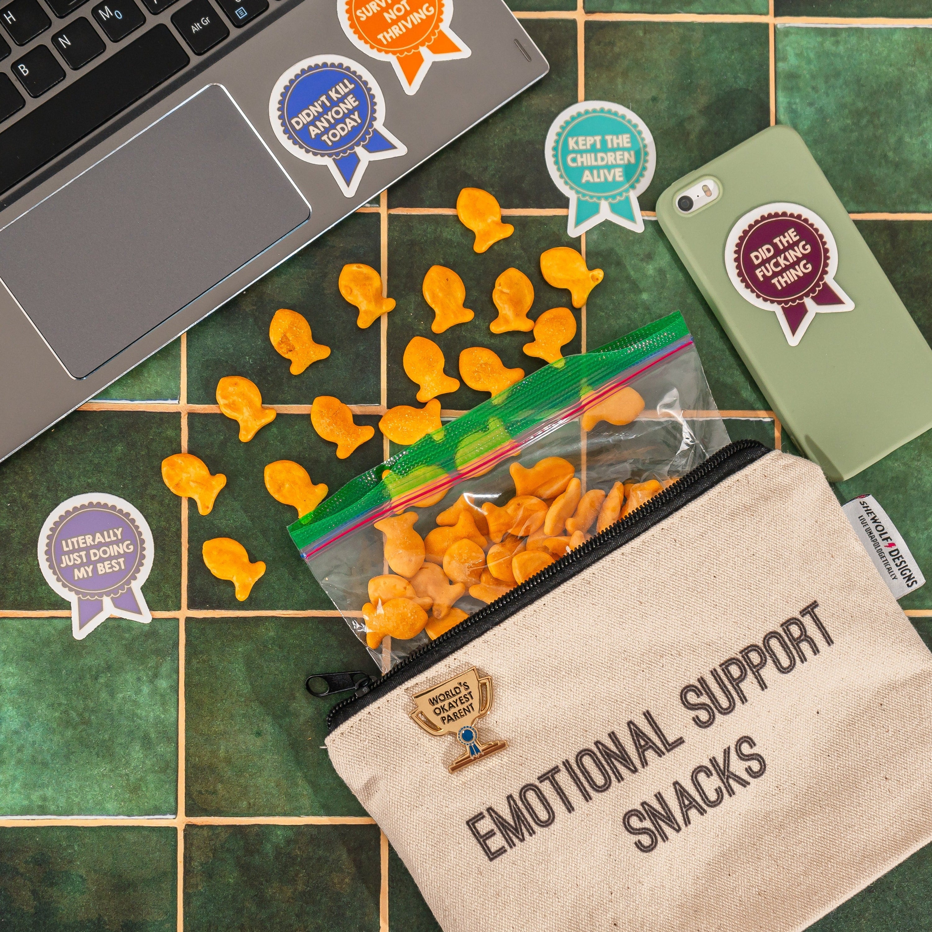 Emotional Support Snacks Pouch