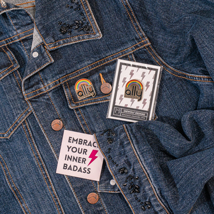 LGBTQ+ Ally pin