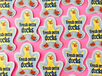 Fresh out of Ducks Vinyl Sticker