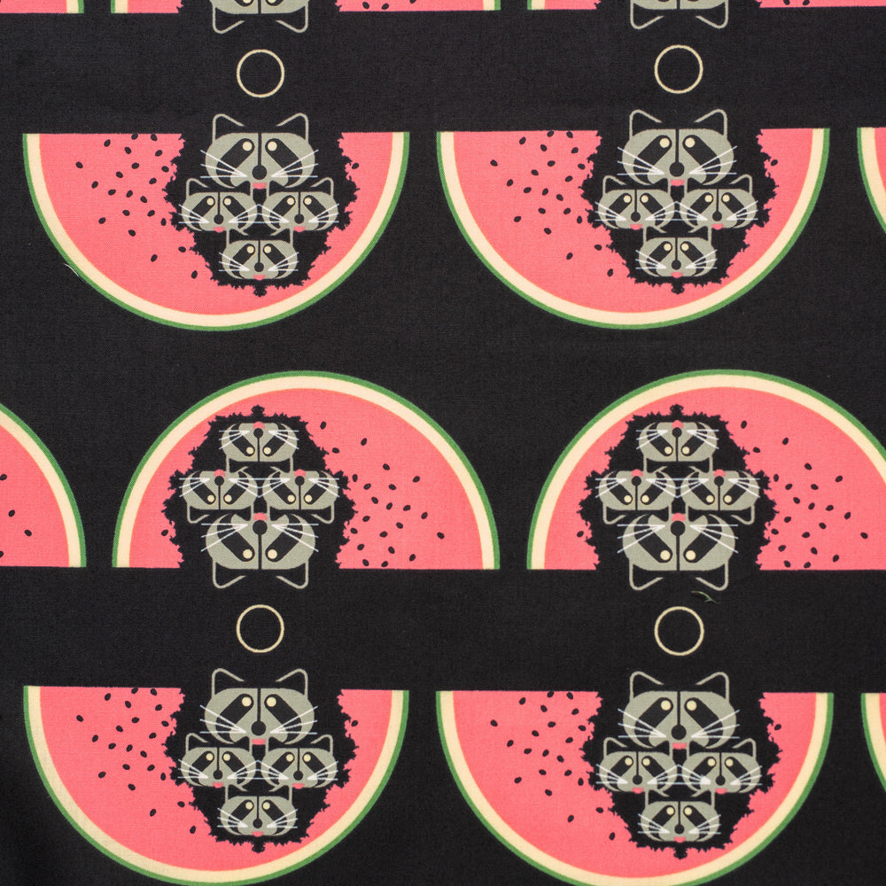 Organic Watermelon Moon Cotton Poplin Fat Quarters