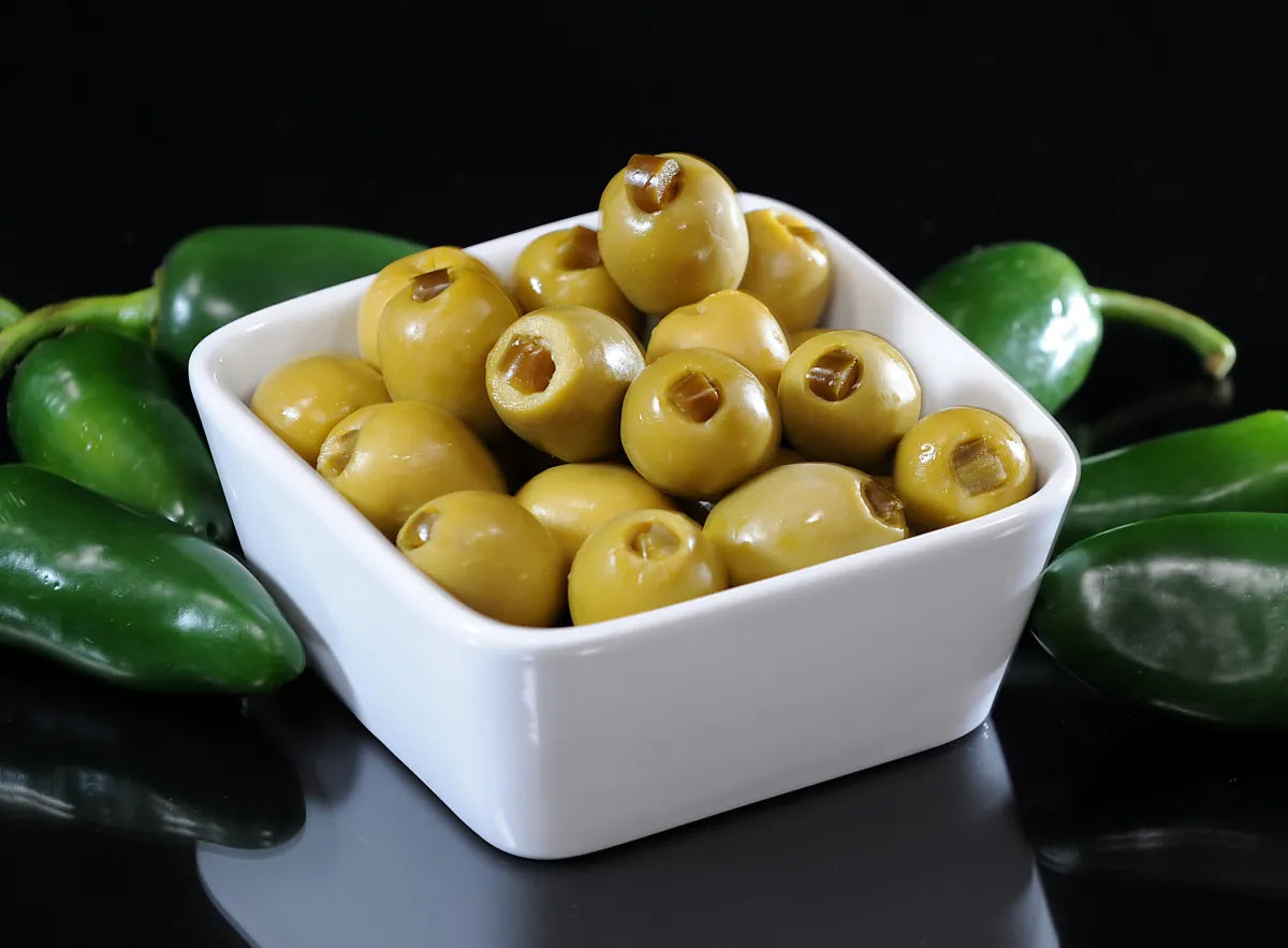 Jalapeno Stuffed Olives