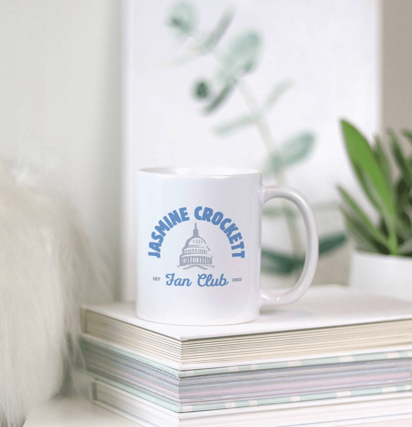 Jasmine Crockett Fan Club Mug