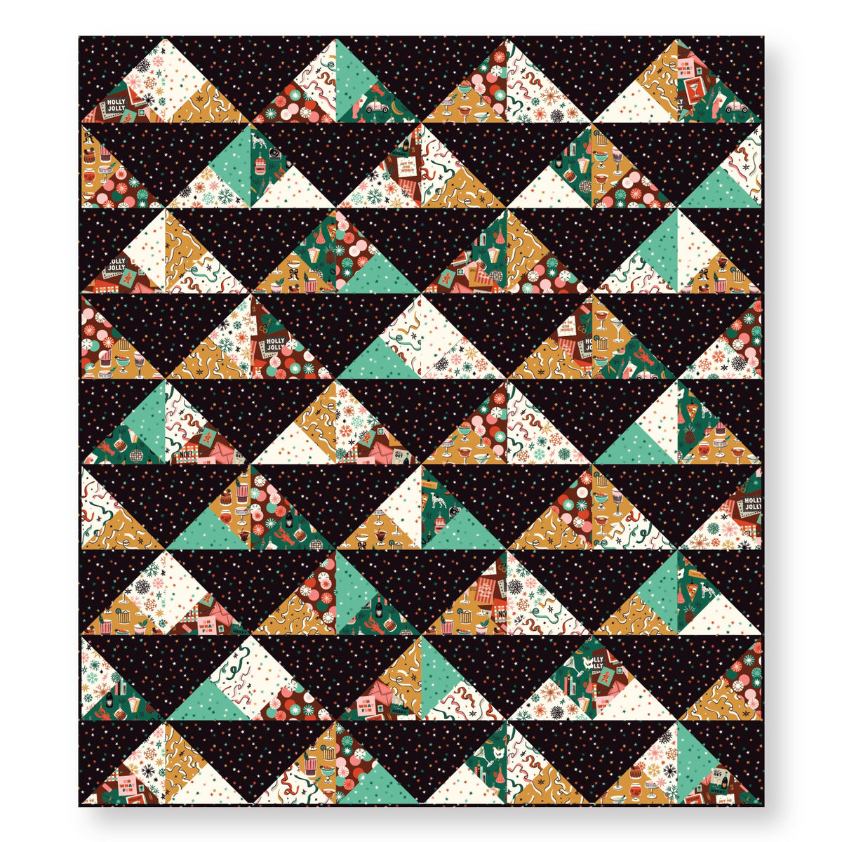 Merry &amp; Mod 5x5 Charm Pack 42 Pieces