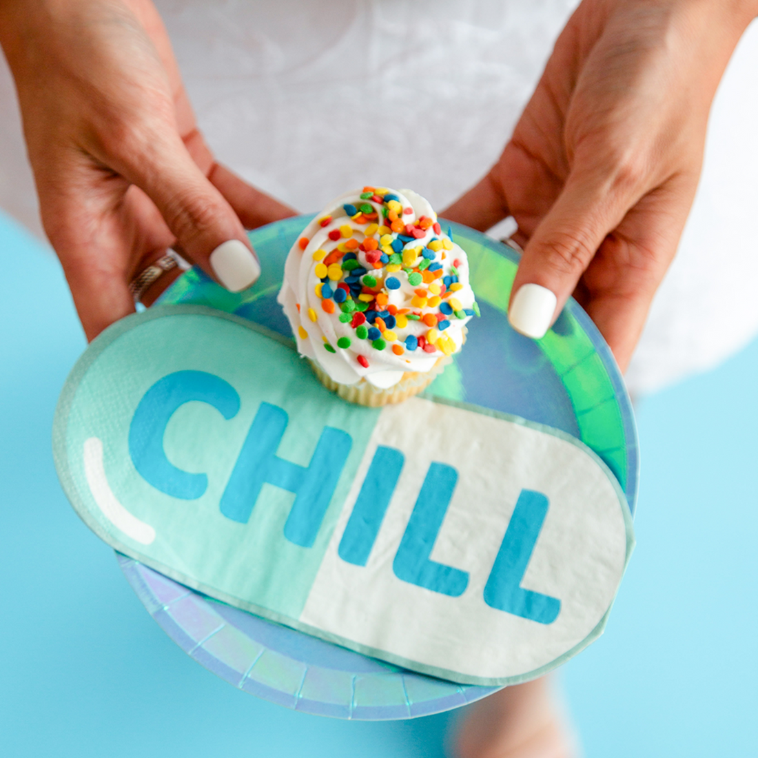 "Chill" Pill Guest Napkins from Jollity &amp; Co