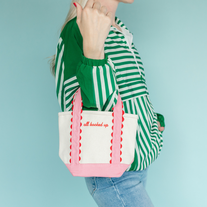 All Booked Up Mini Boat Tote, Jollity &amp; Co