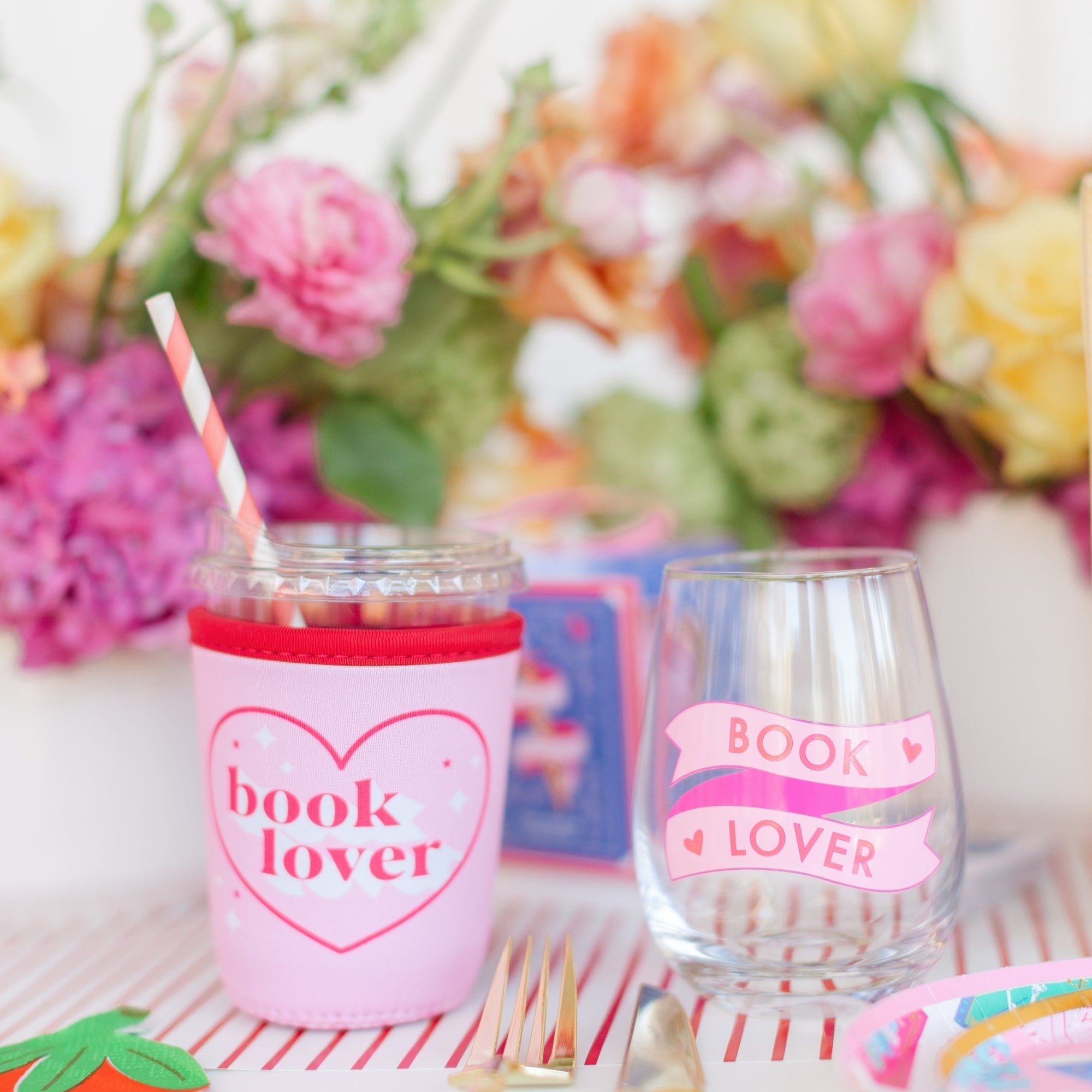 Book Club Book Lover Wine Glass, Jollity &amp; Co