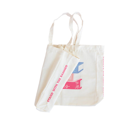 Book Club Read Banned Books Tote Bag, Jollity &amp; Co