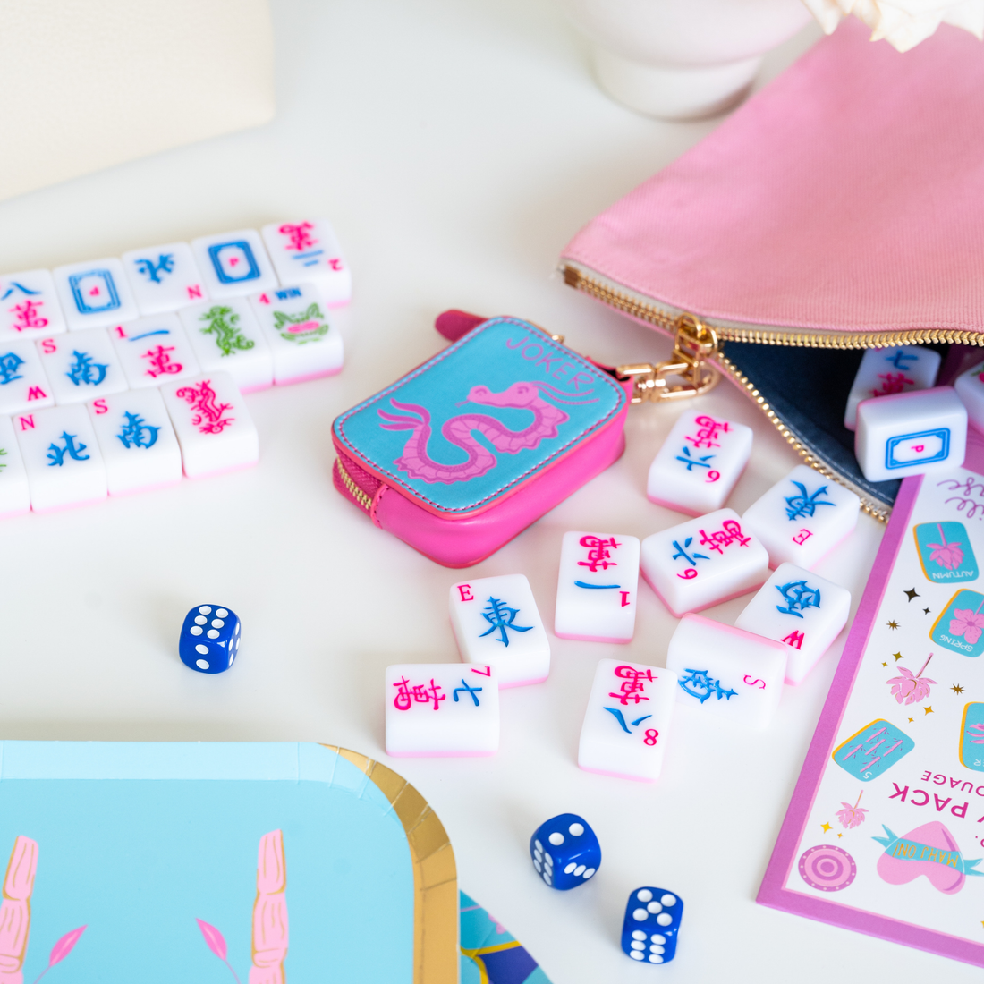 Mahjong Joker Bag Charm, Jollity &amp; Co
