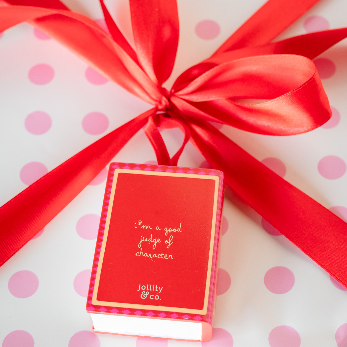 I Like My Men Fictional Christmas Ornament, Jollity &amp; Co