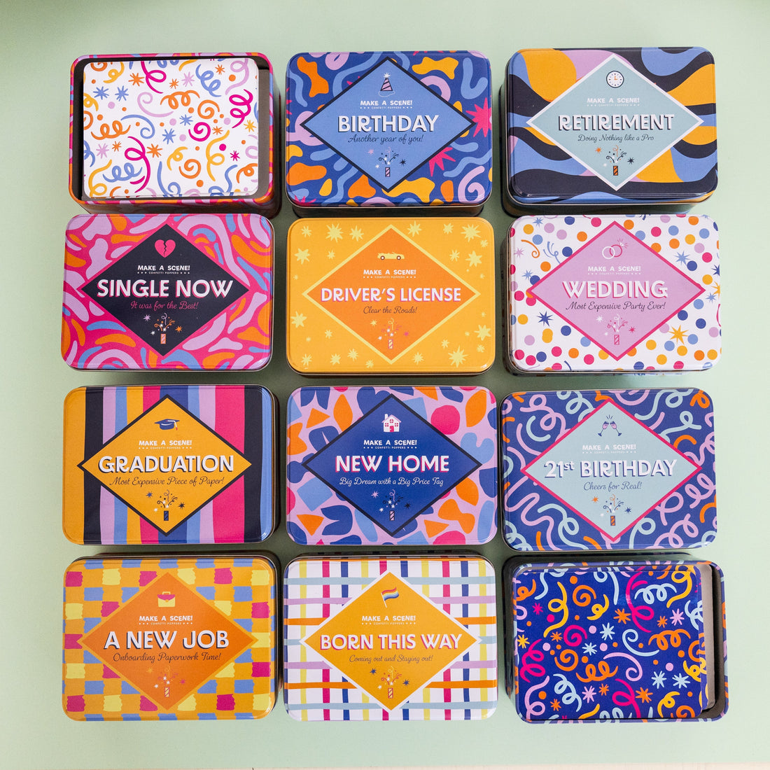 Make A Scene Conffeti Poppers, Jollity &amp; Co