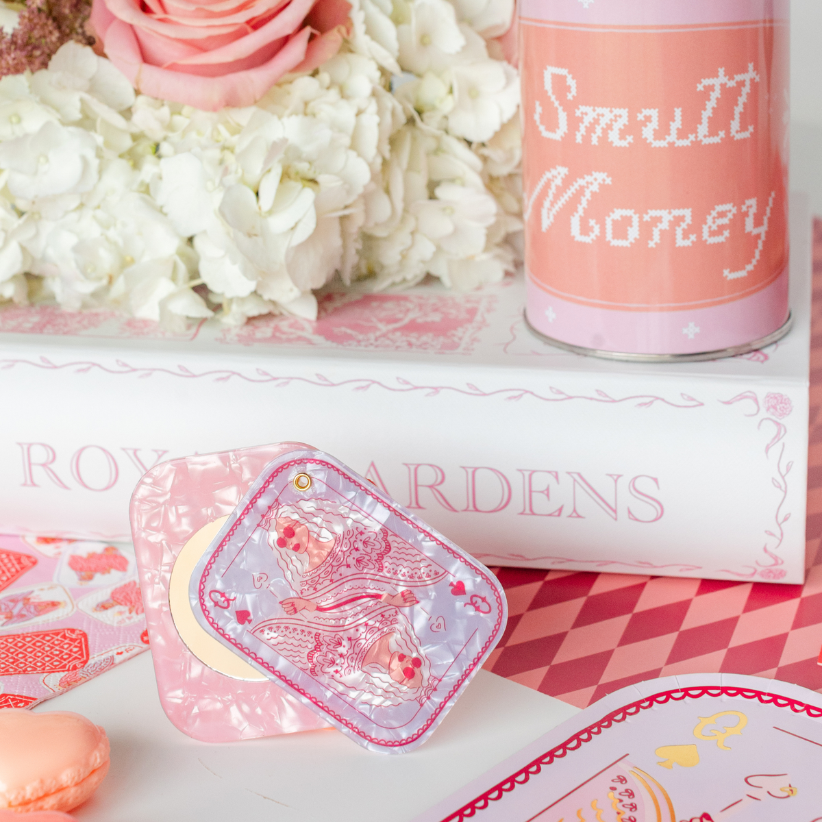 Queen of Spades Compact Mirror, Jollity &amp; Co