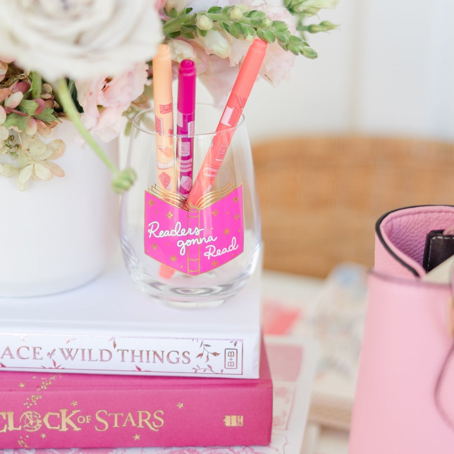 Book Club Readers Gonna Read Wine Glass, Jollity &amp; Co