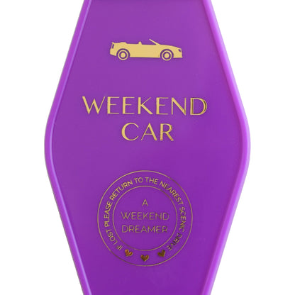 Weekend Car Keychain, Jollity &amp; Co