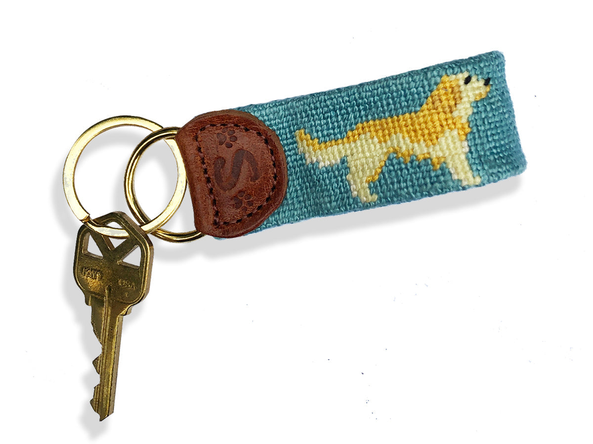 Sabyloo Needlepoint Dog Keyrings